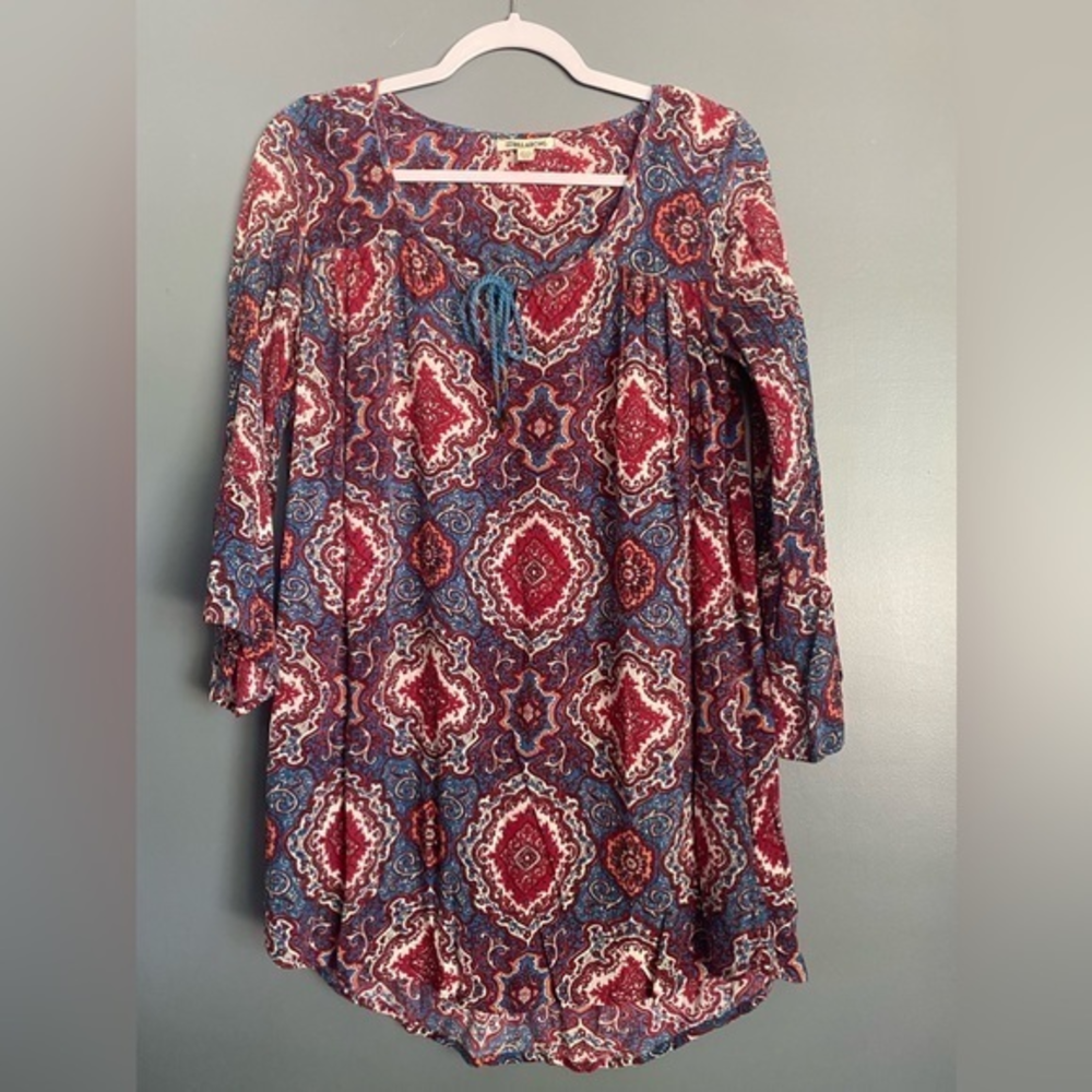 Billabong Boho‎ Oversized Top/ Coverup Dress Size S